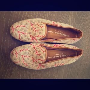 Stubbs and Wootton needlepoint loafer